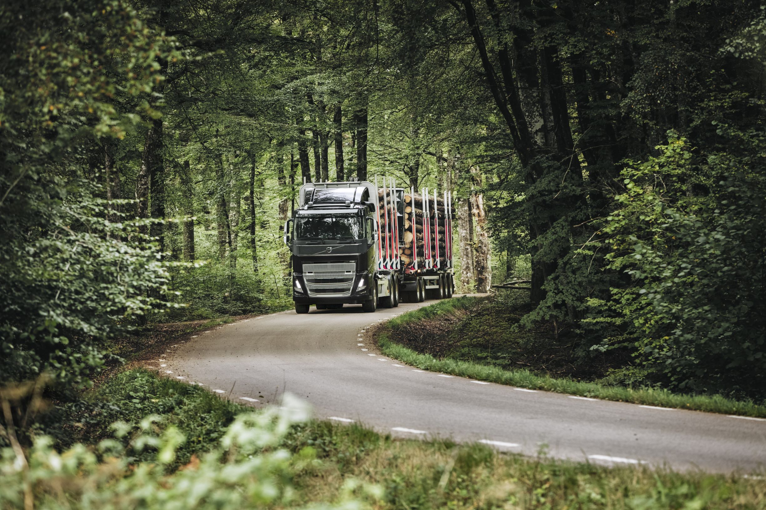 Timber Drive Picture ElectricDrives | First UK Electric Timber Truck Gets £452k of Funding