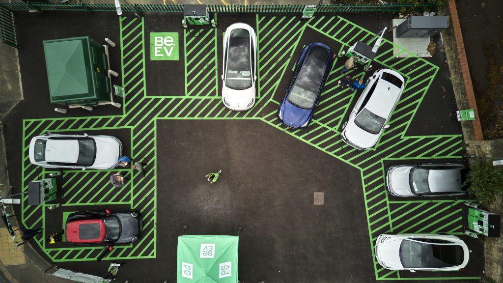 Be.EV makes a £20 million move to supercharge UK retail parks