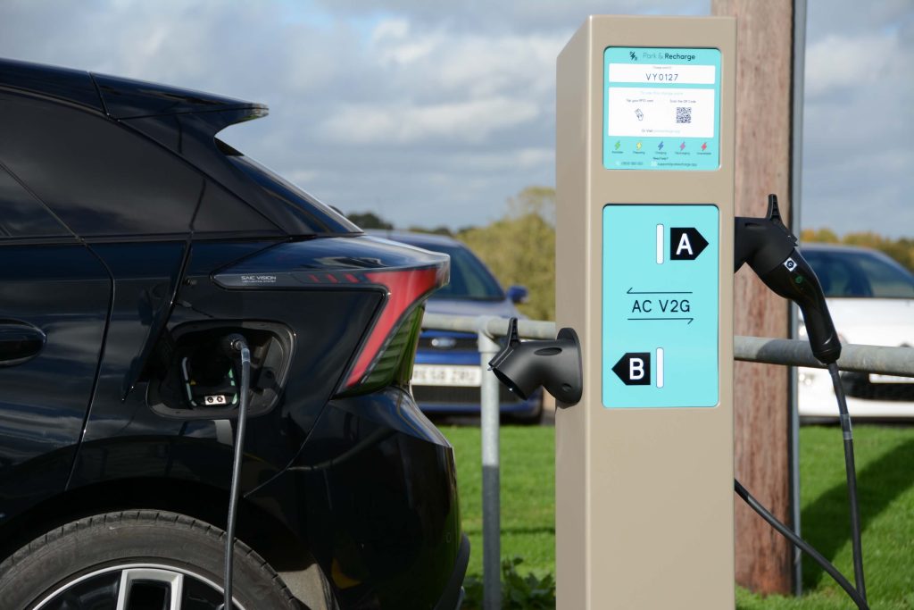 The V2VNY project has installed the UK’s first AC V2G chargers in fleet depots